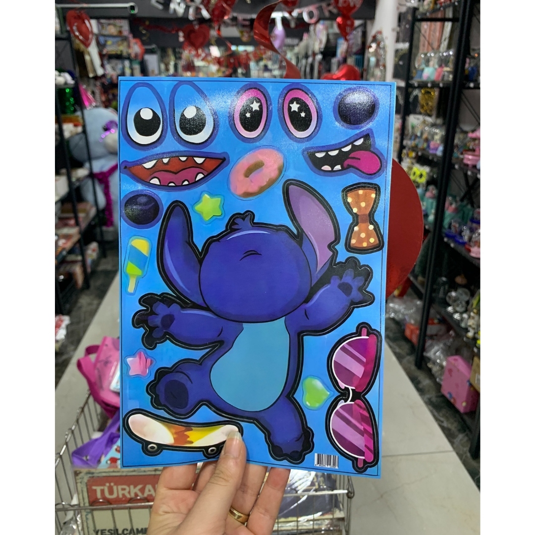 Toptan%20Kendin%20Yap%20Sticker%20Çizgi%20Film%20Karakterli