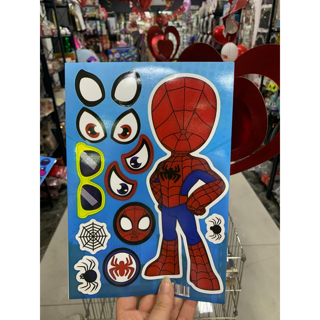 Toptan%20Kendin%20Yap%20Sticker%20Çizgi%20Film%20Karakterli