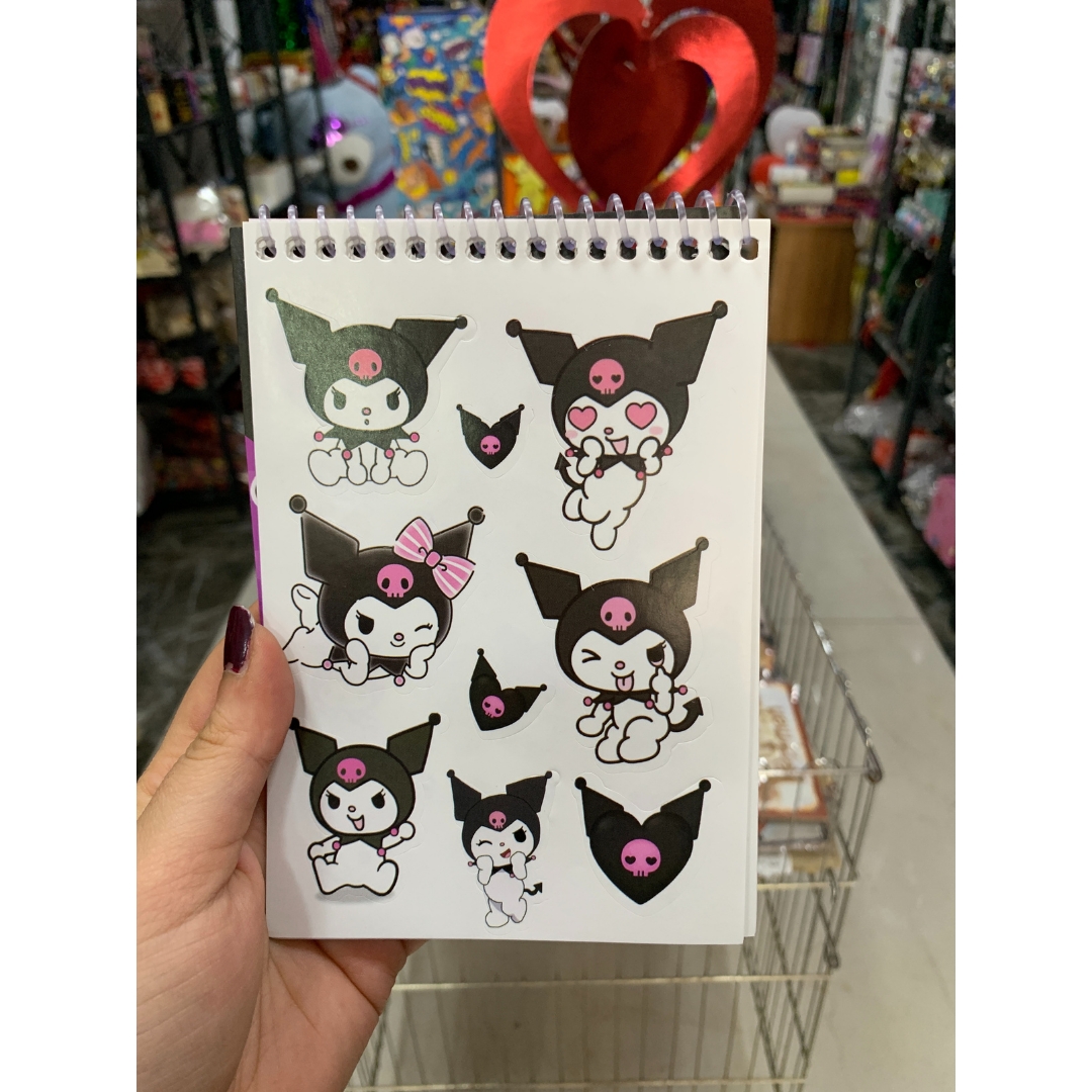 Toptan%20Kuromi%20Sticker%20Defteri