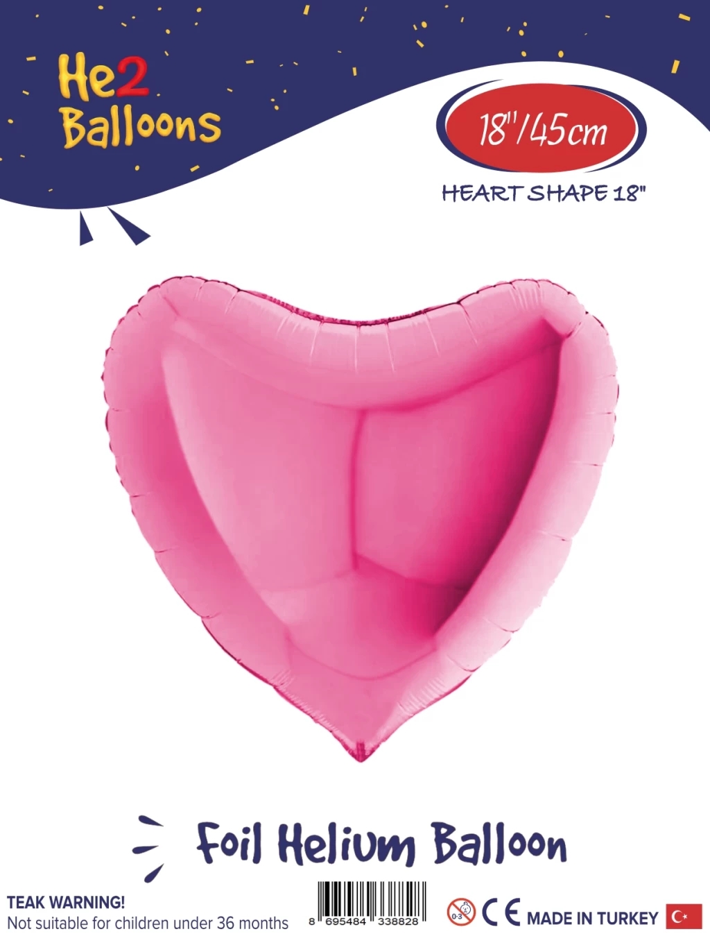 Toptan%2018%20inç%20Pembe%20Kalp%20Folyo%20Balon