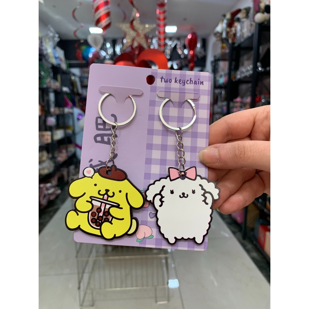 Toptan%20Kawaii%20Pompompurin%20Anahtarlık%202li