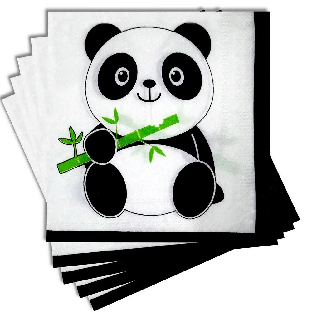 Toptan%20Panda%20Temalı%20Peçete%2016lı