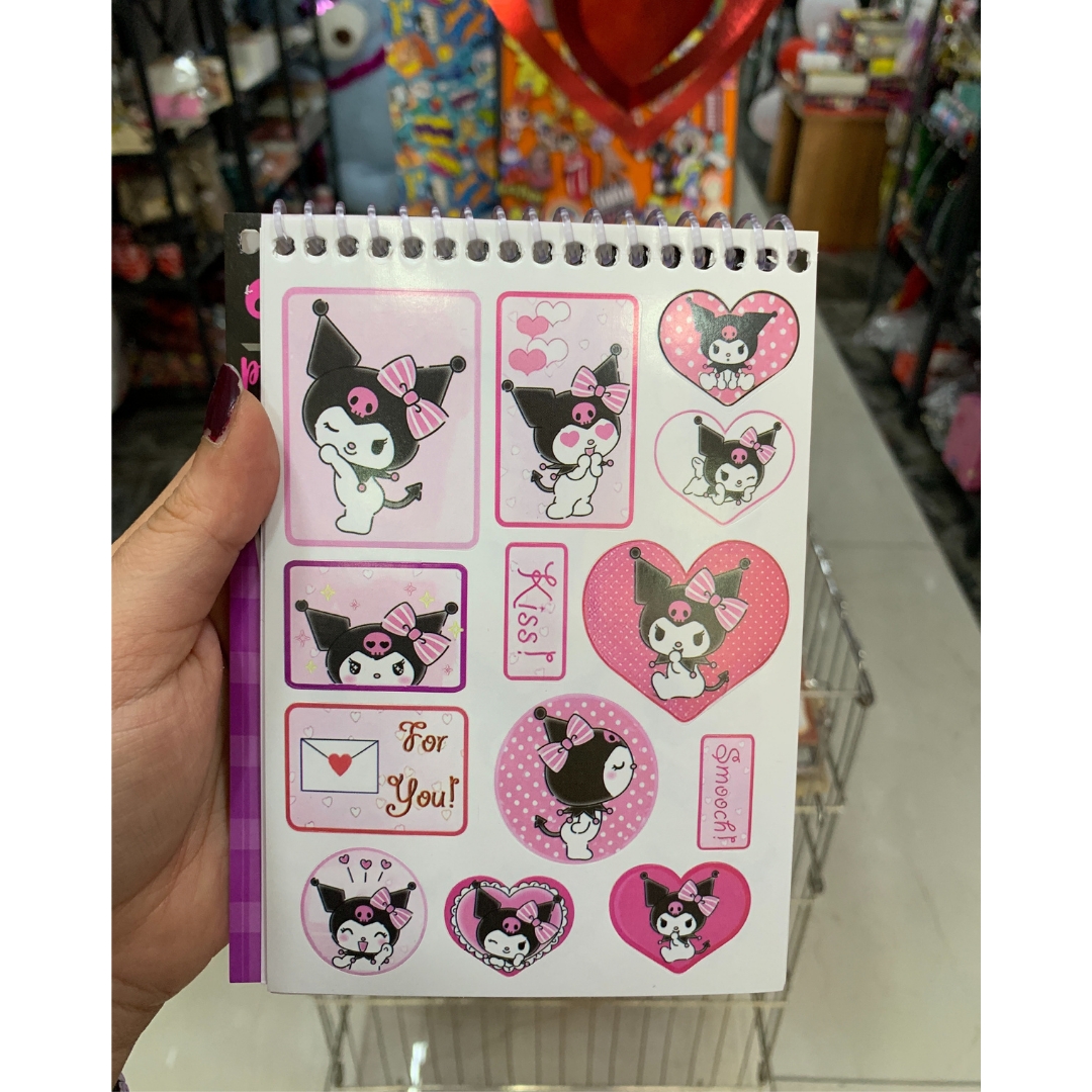 Toptan%20Kuromi%20Sticker%20Defteri