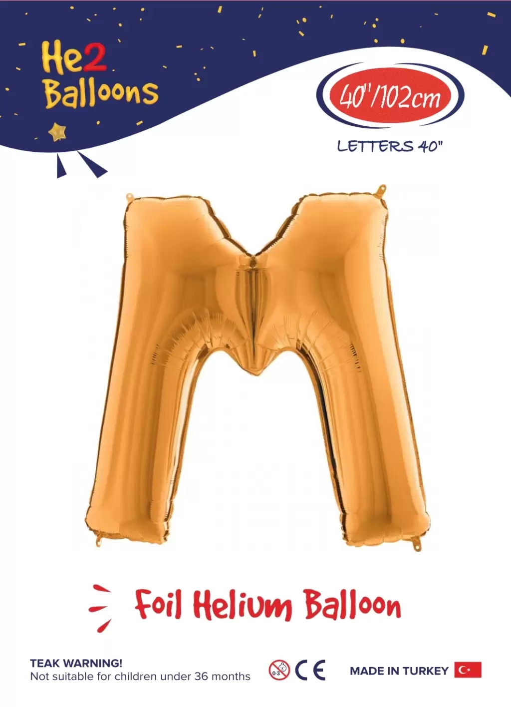 Toptan%20Harf%20Folyo%20Balon%2040%20İnç%20Gold-M