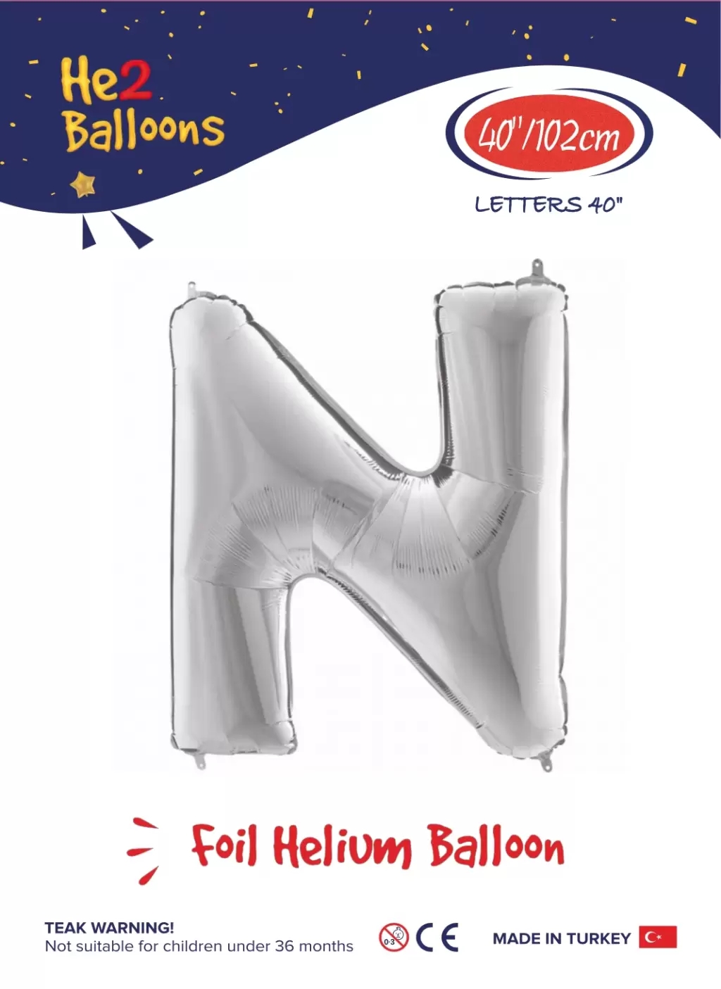 Toptan%20Harf%20Folyo%20Balon%2040%20İnç%20Gümüş-N