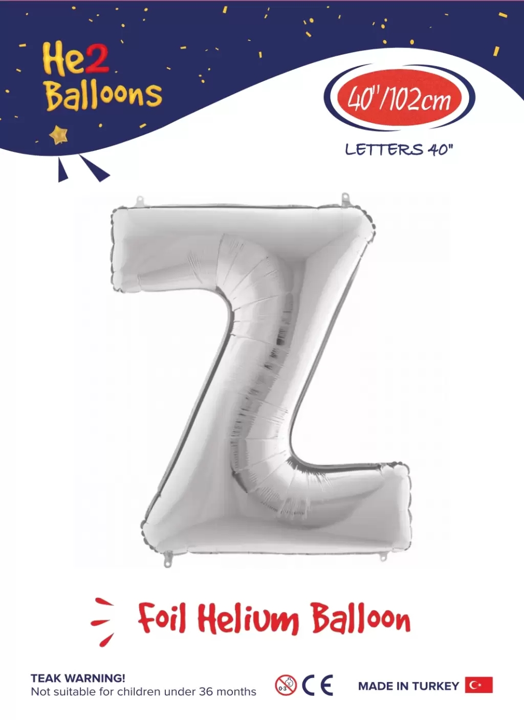 Toptan%20Harf%20Folyo%20Balon%2040%20İnç%20Gümüş-Z