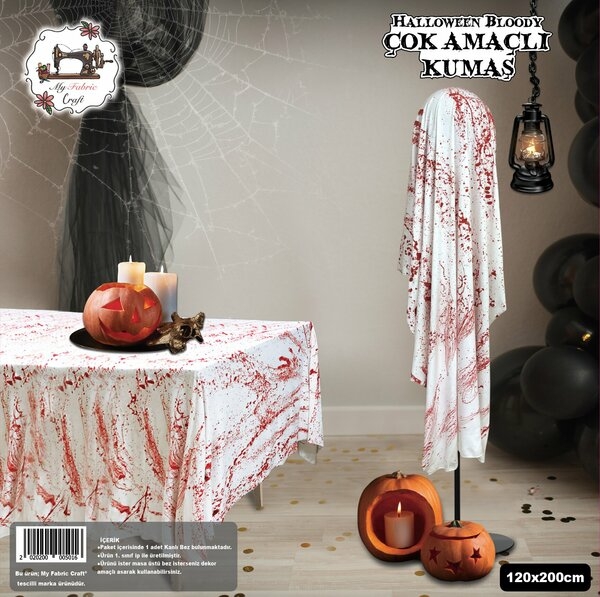 Toptan Halloween Çok Amaçlı Kumaş 
