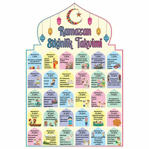 Toptan Ramazan Bayramı Etkinlik Takvimi
