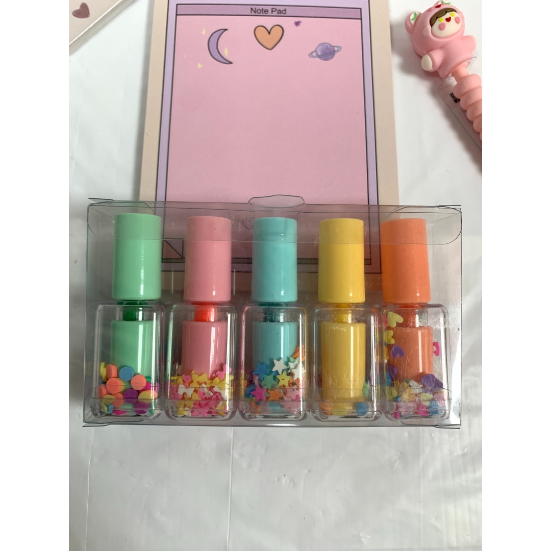 Toptan%20Oje%20Fosforlu%20Kalem%205li%20Set