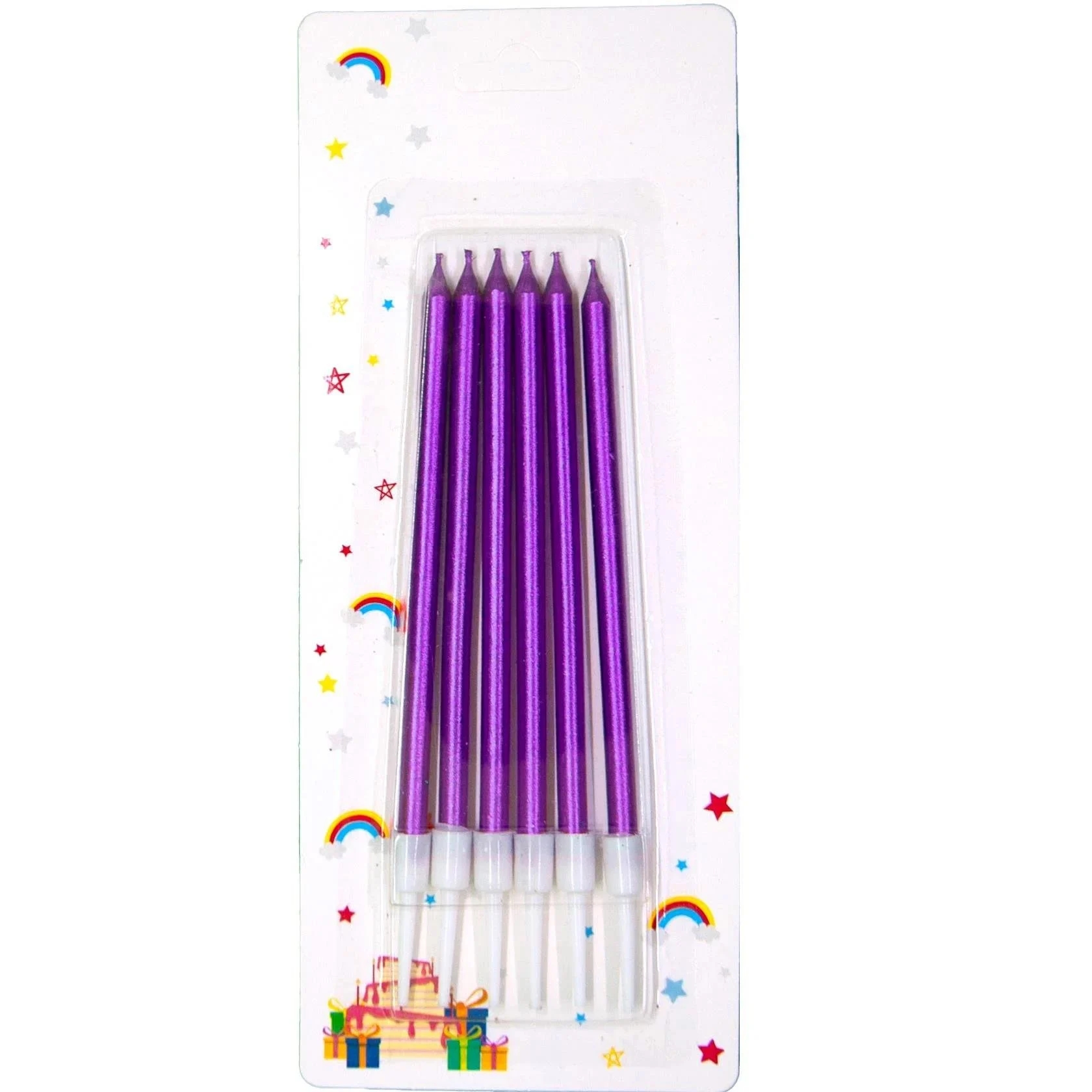 Toptan%20İnce%20Uzun%20Mum%2013%20cm%206lı
