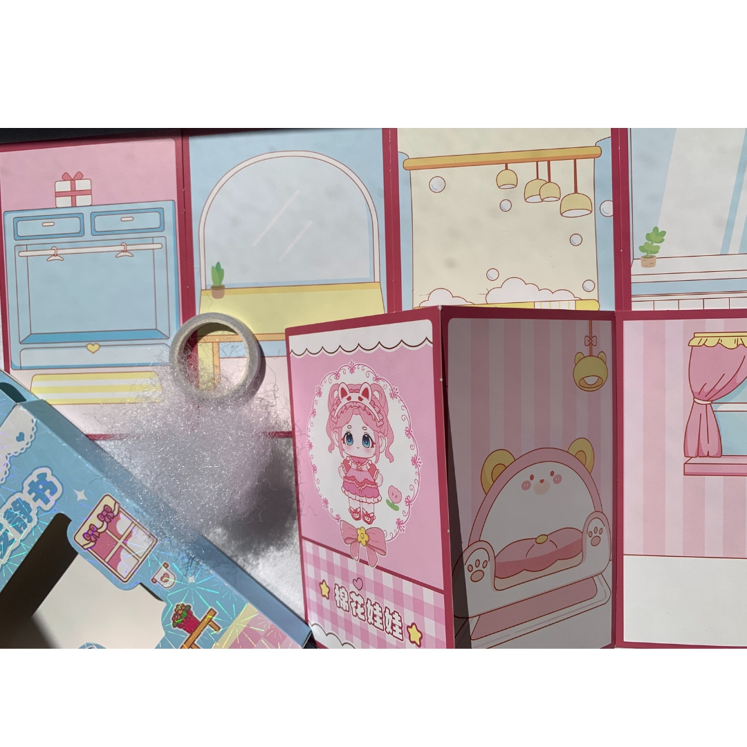 Toptan%20Pink%20Prenses%20World%20Kendin%20Yap%203D%20Maket%20Notebook%20DIY