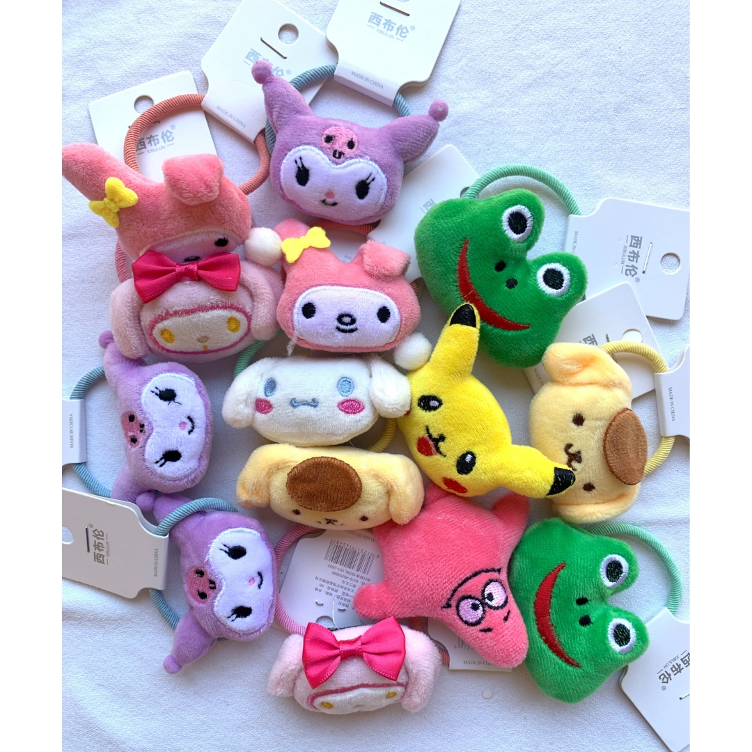 Toptan%20Sanrio%20Peluş%20Lastik%20Toka%20Tekli
