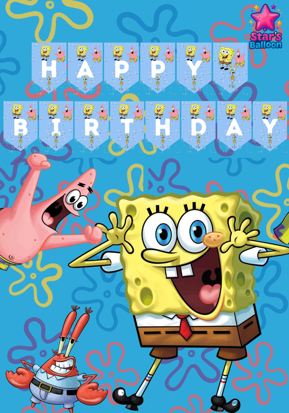 Toptan%20Çizgi%20Film%20Happy%20Birthday%20Banner