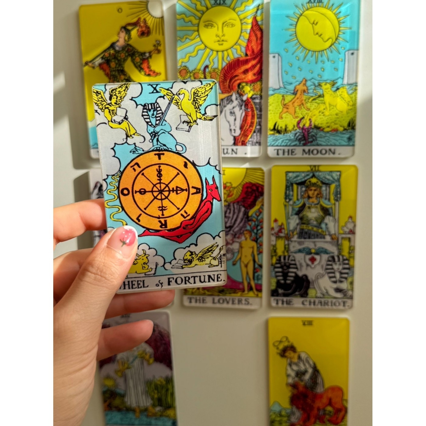 Toptan%20Tarot%20Kartı%20Akrilik%20Magnet%2010lu%20Paket