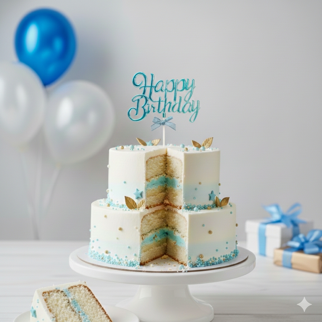 Toptan Pasta Üstü Happy Birthday