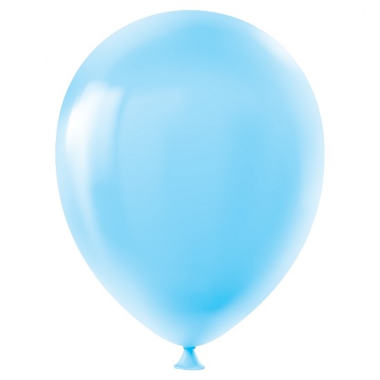 Toptan HBK 12’’ Pastel Açık Mavi Balon 100lü
