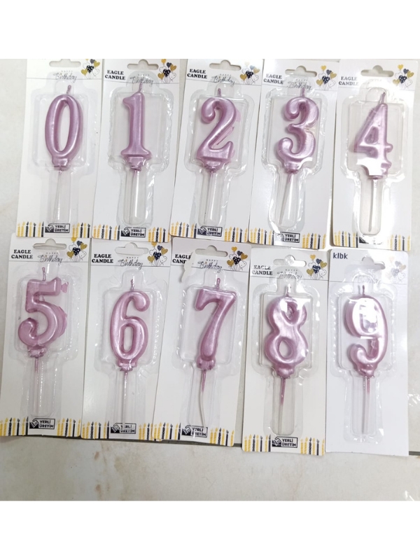 Toptan%20Rakam%20Mum%20Pembe