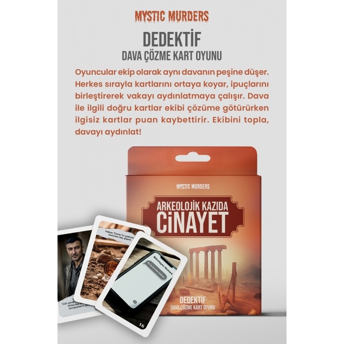 Toptan Mystic Murders-Arkeolojik Kazıda Cinayet