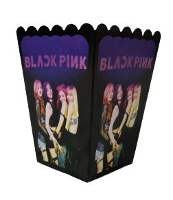 Toptan Mısır Kutusu 8li Baskılı Black Pink