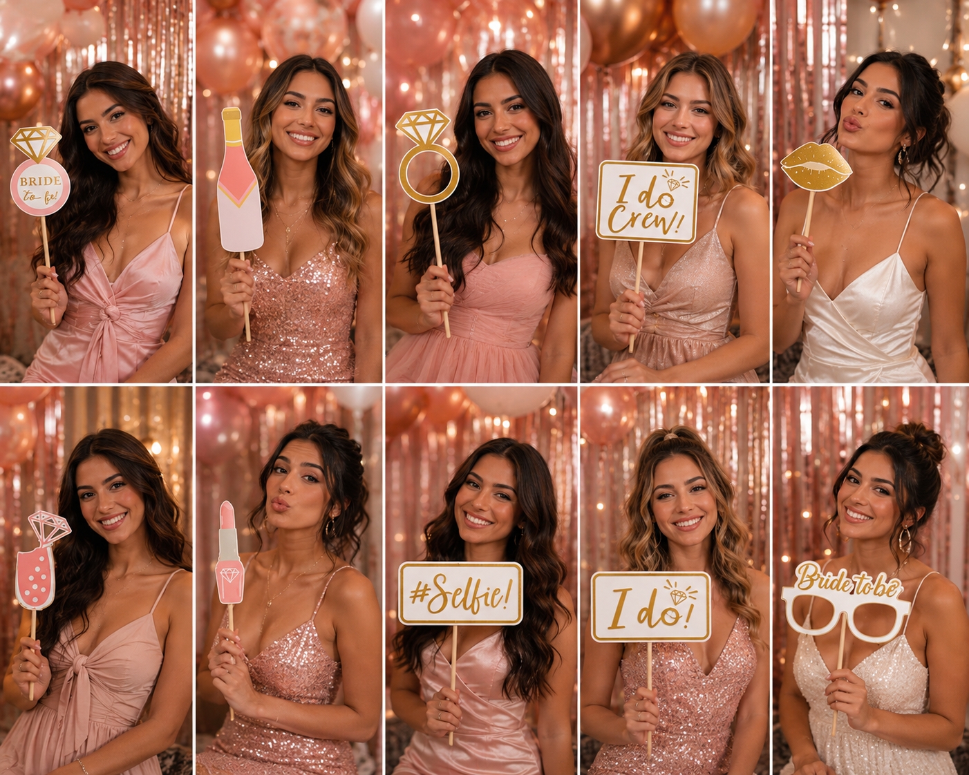 Toptan Konuşma Balonu Bride To Be 10 adet