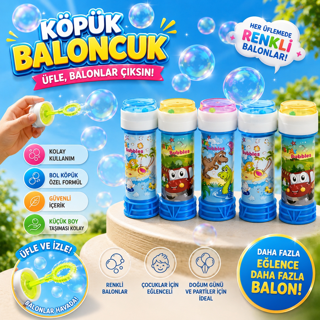 Toptan Köpük Baloncuk