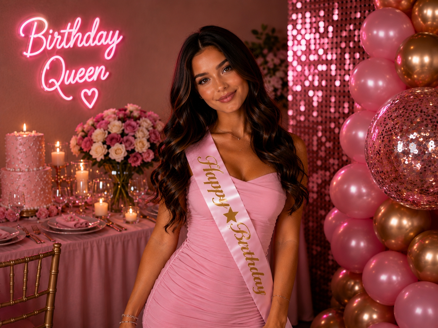 Toptan Happy Birthday Kuşak