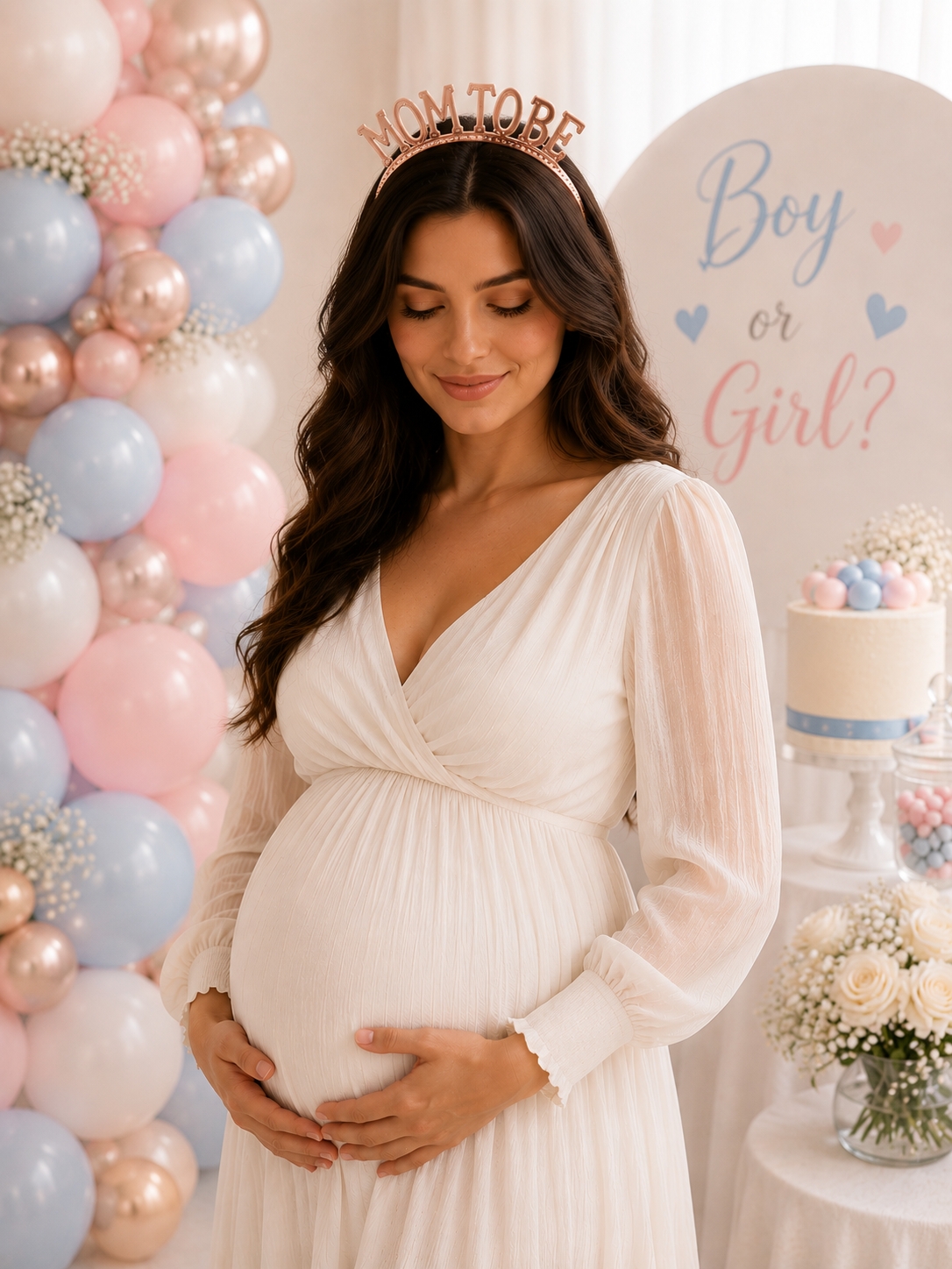Toptan Mika Taç Mom To Be