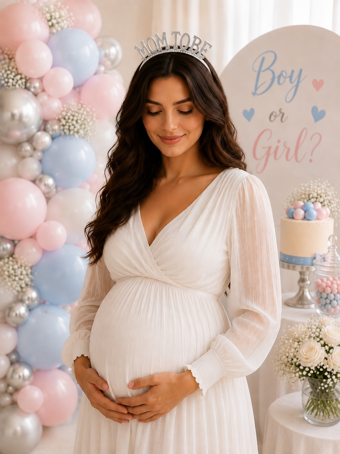 Toptan Mika Taç Mom To Be