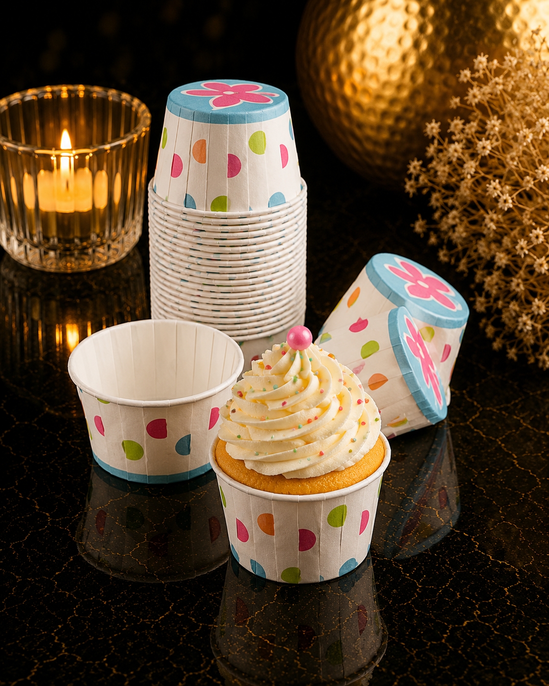 Toptan Muffin Kek Kapsülü 50 adet