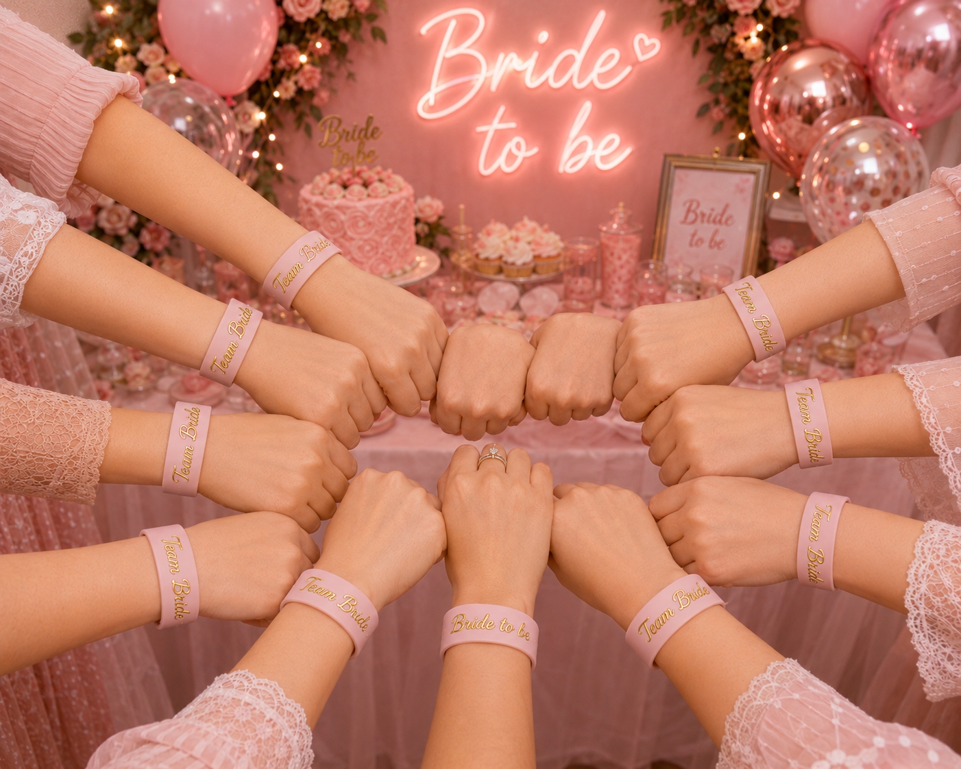 Toptan Bride Bileklik Gold 12 adet