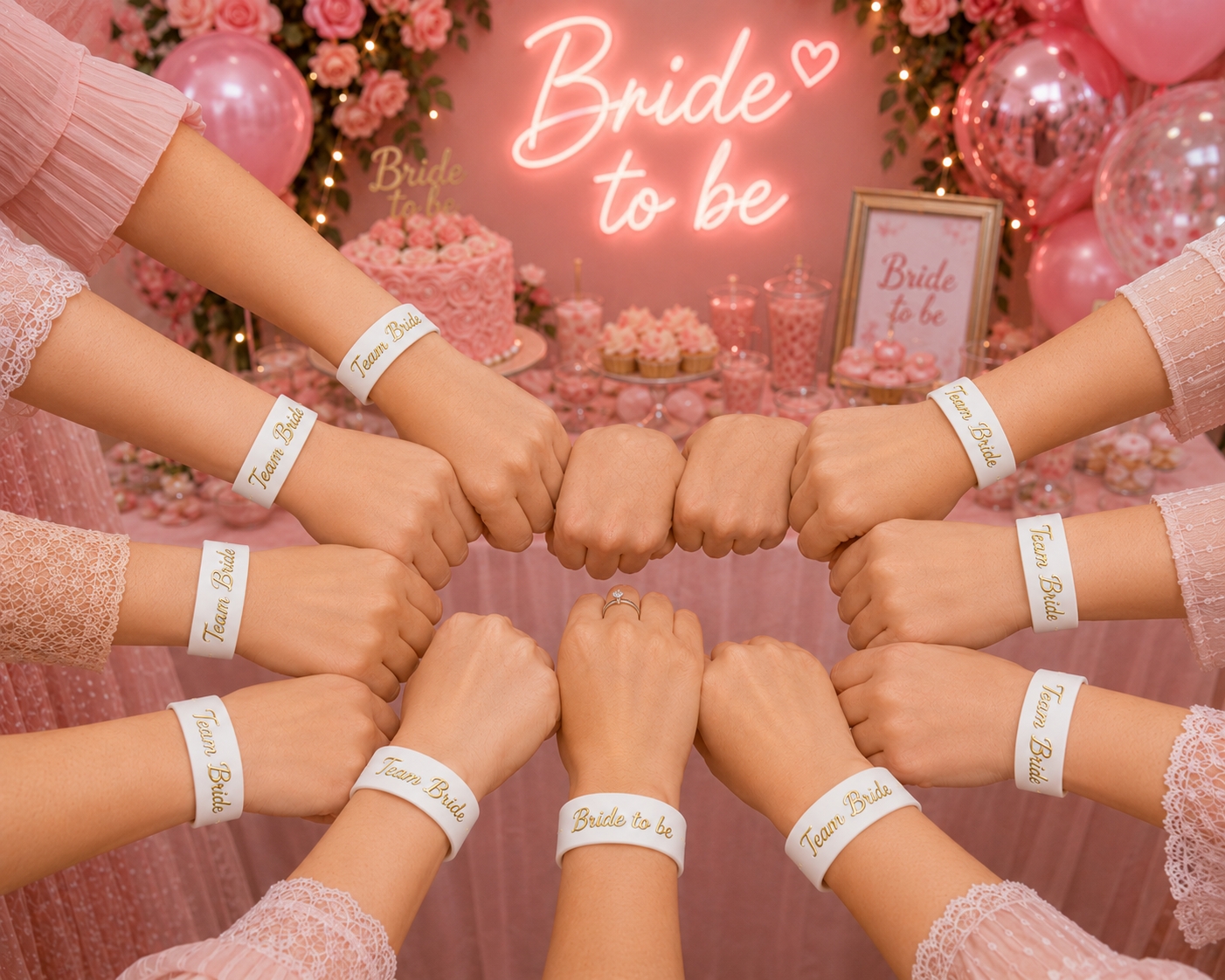 Toptan Bride Bileklik Gold 12 adet