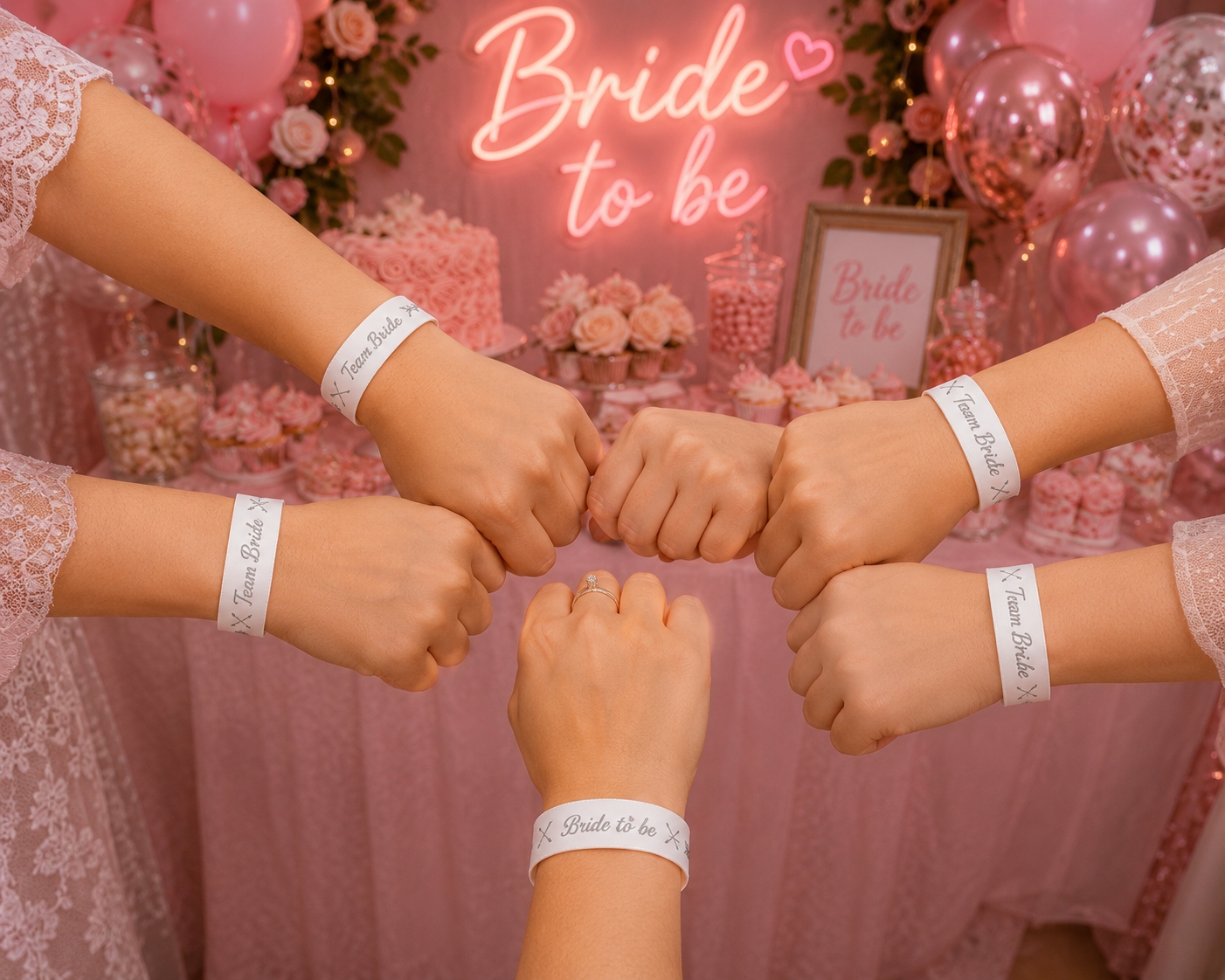 Toptan Bride Bileklik Gümüş Üzeri Gold  5 adet