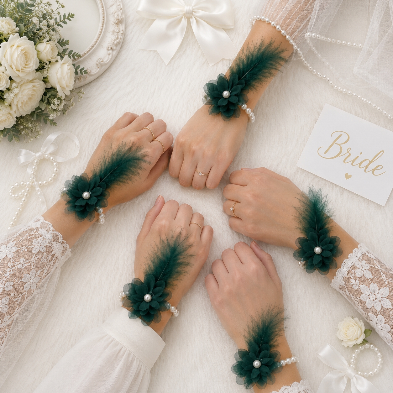 Toptan Bride To Be Nedime Bilekliği