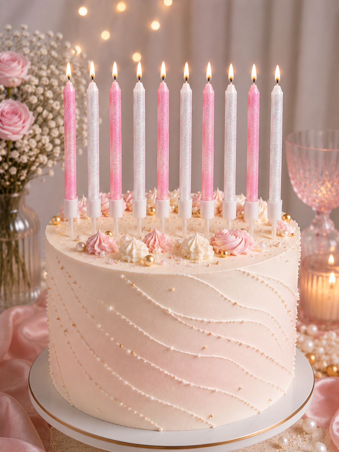 Toptan Simli Mum 12li