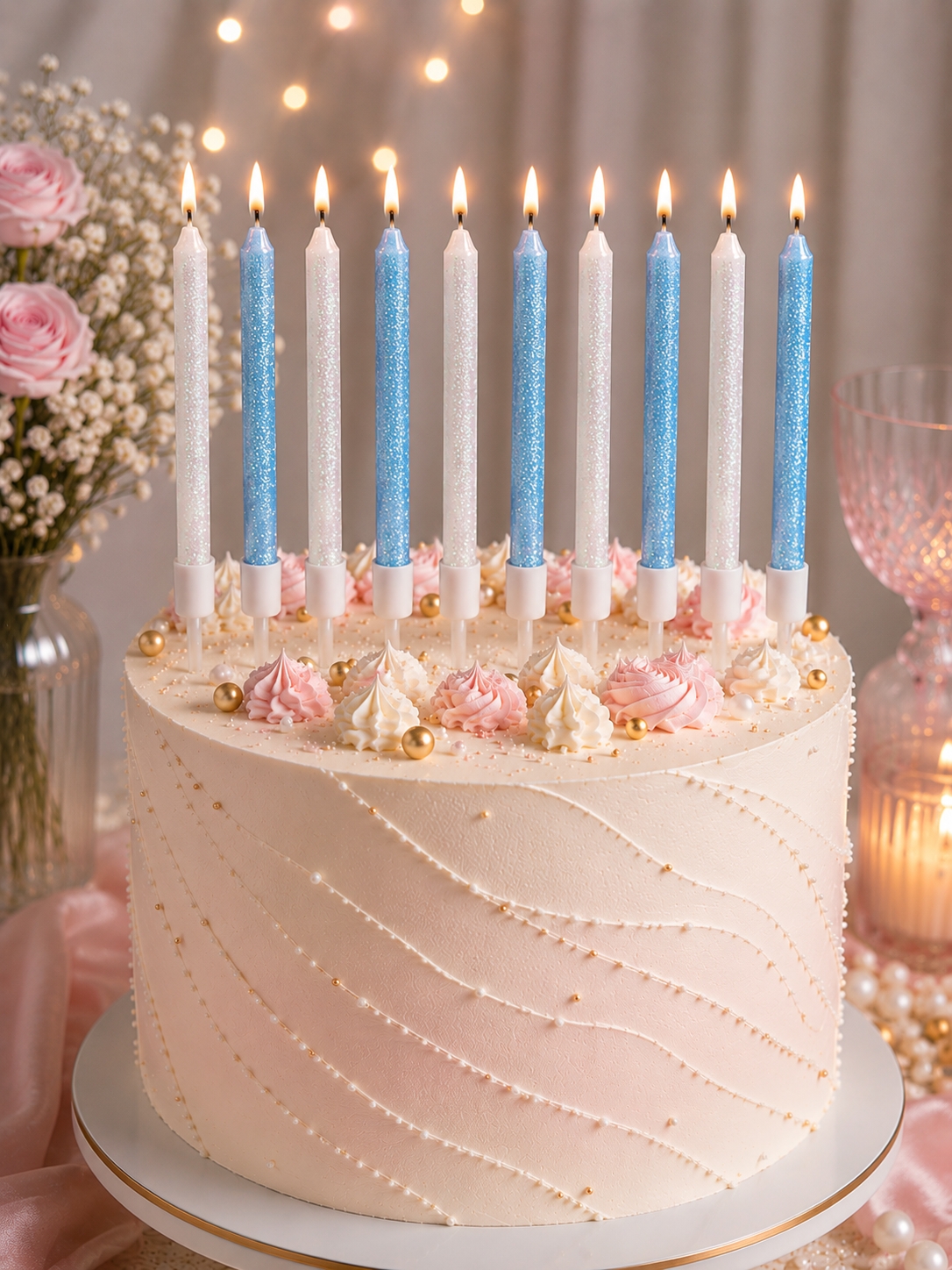 Toptan Simli Mum 12li