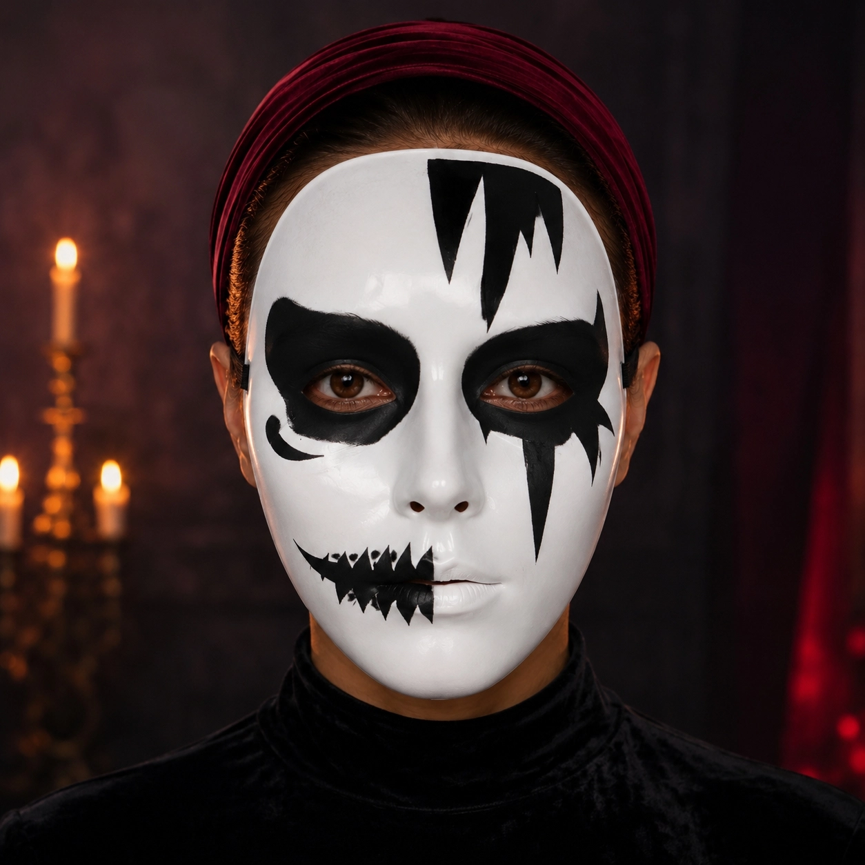 Toptan Halloween Fury Maske