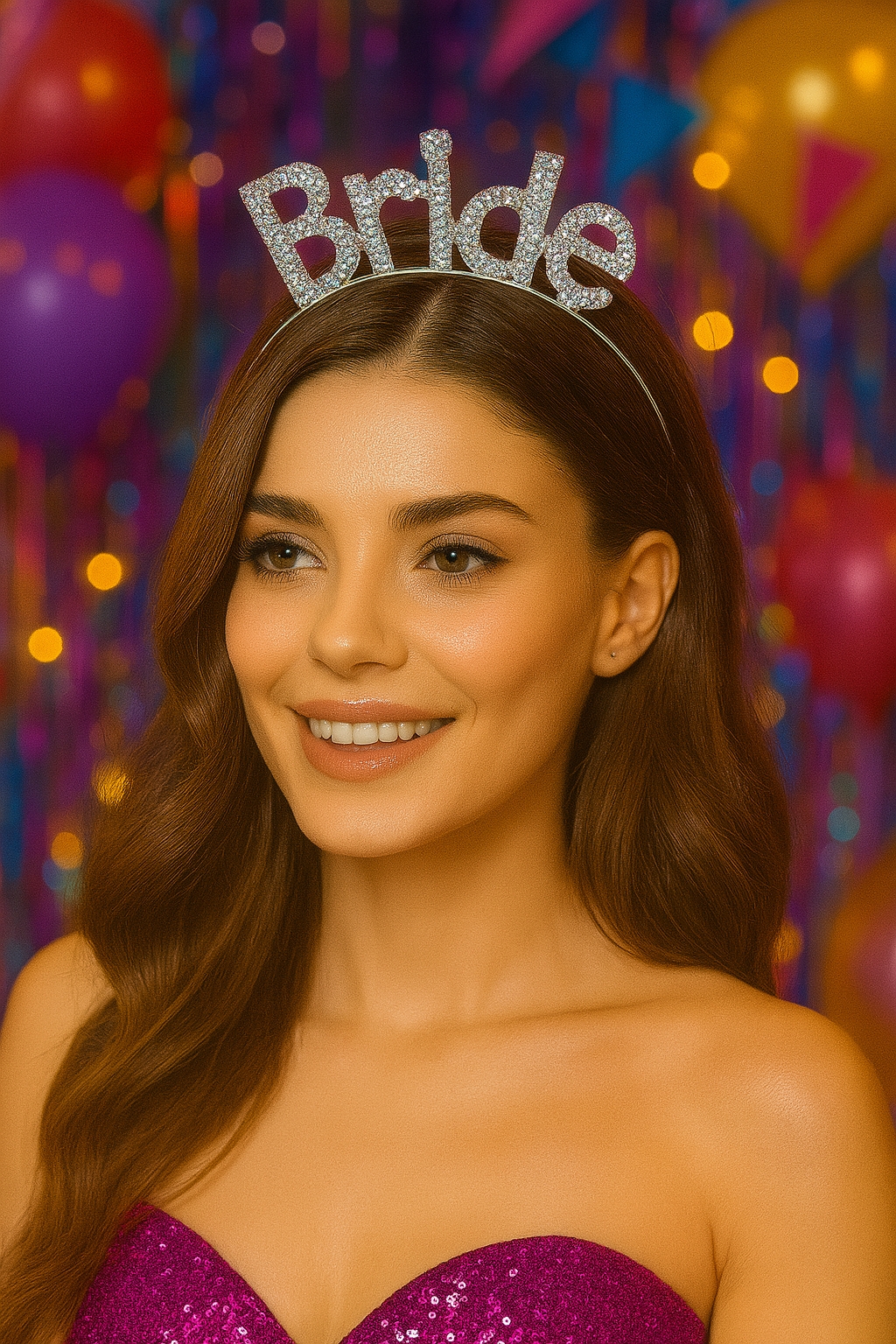 Toptan%20Taşlı%20Taç%20Bride%20Gümüş