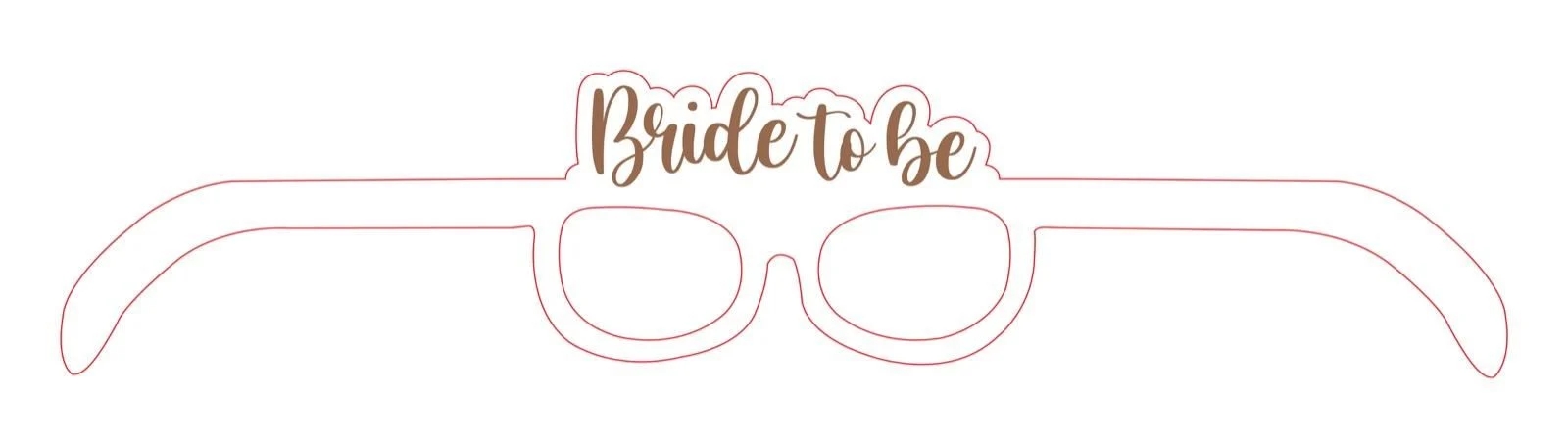 Toptan%20Bride%20To%20Be%20Karton%20Gözlük%204lü
