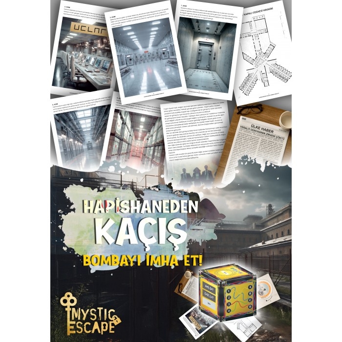 Toptan Mystic Escape-Hapishaneden Kaçış