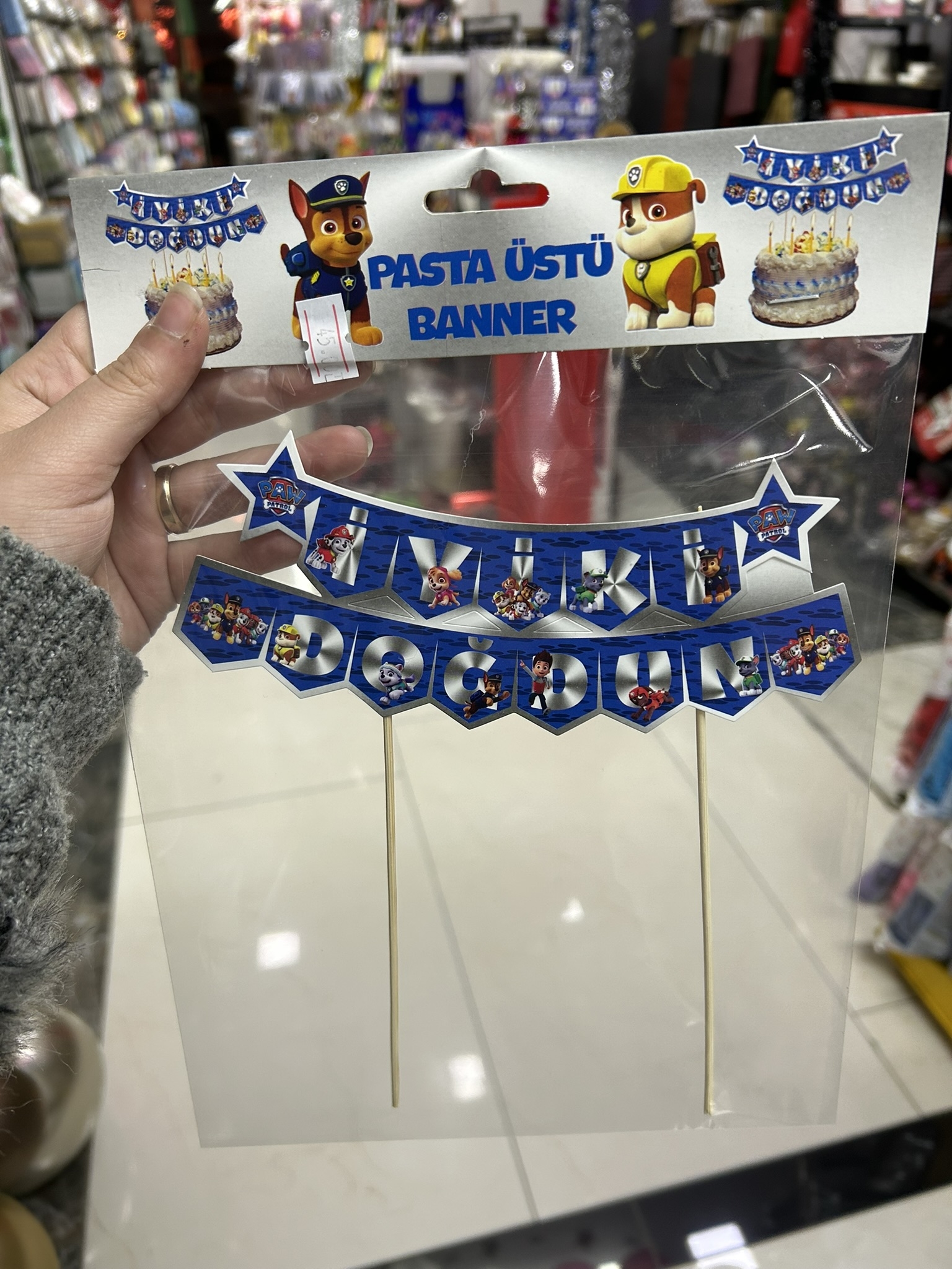 Toptan%20Pasta%20Üstü%20Banner%20İyiki%20Doğdun%20Paw%20Petrol