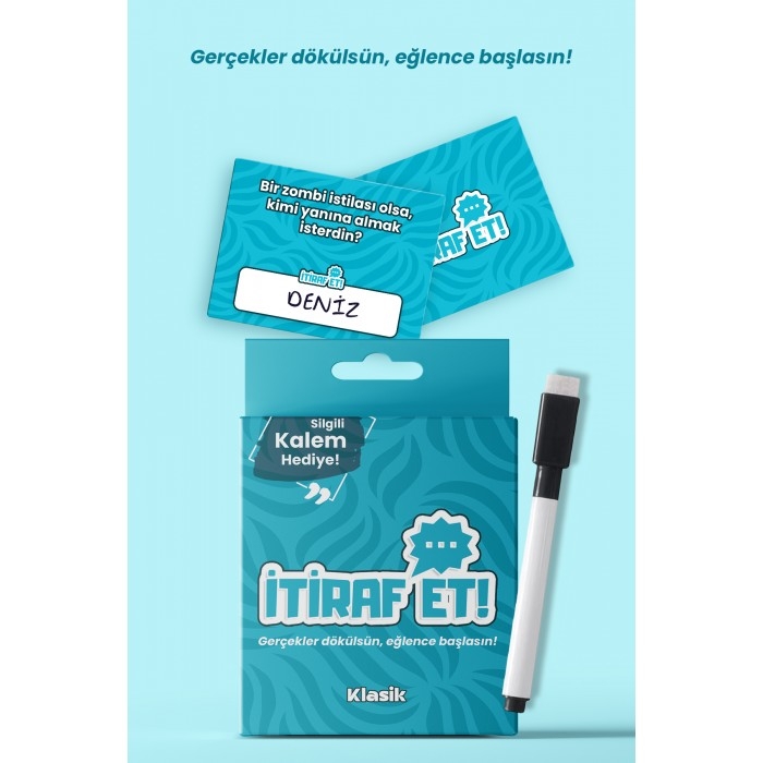 Toptan Kutu Oyunu İtiraf Et Mini-Klasik