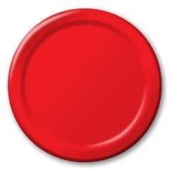 Toptan%20Doğum%20Günü%20Tabağı%20Kırmızı%2010%20adet
