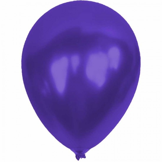Toptan HBK 12’’ Metalik Mor Balon 100lü