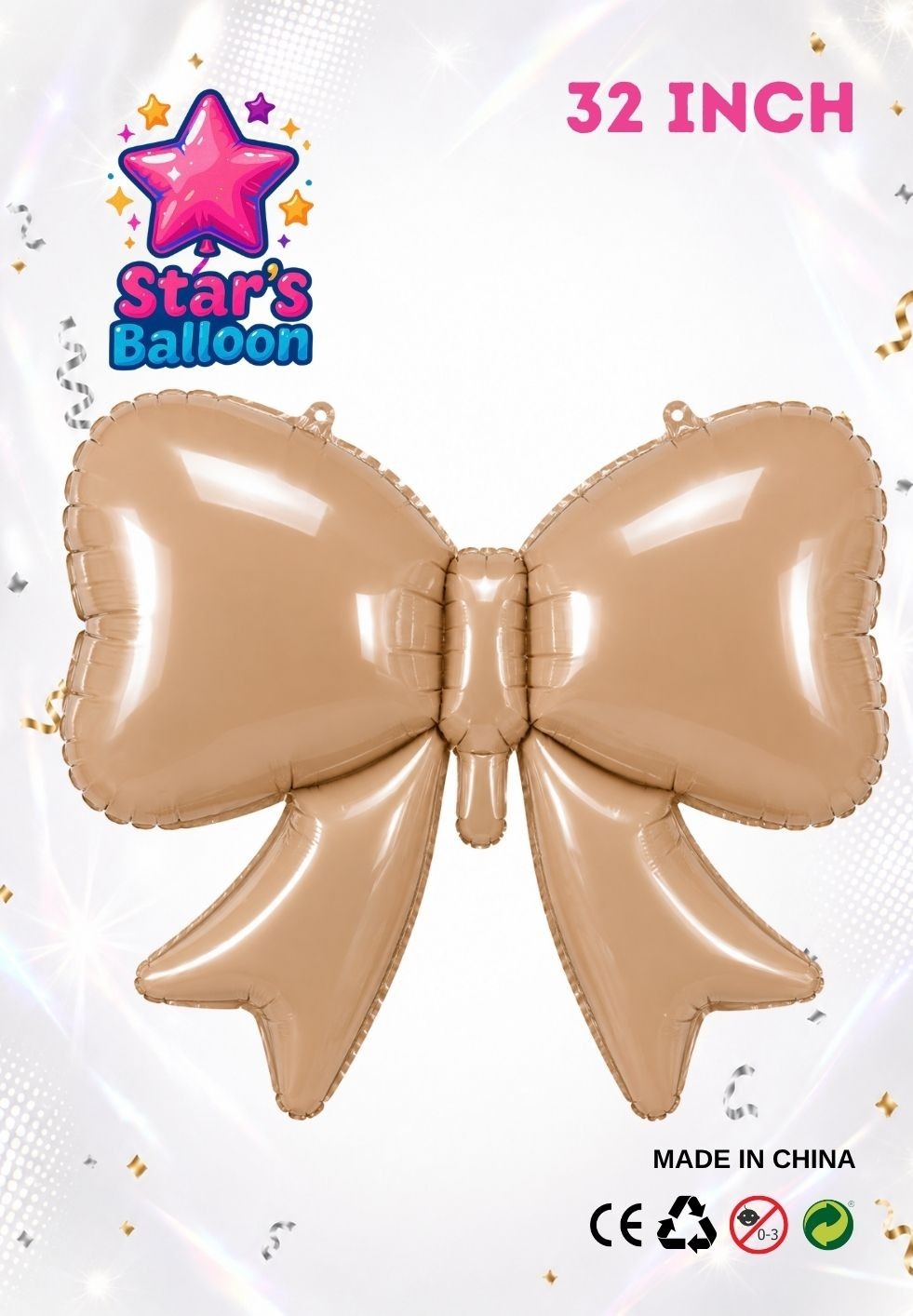 Toptan Star’s Balloon Fiyonk Folyo Balon 32 inç