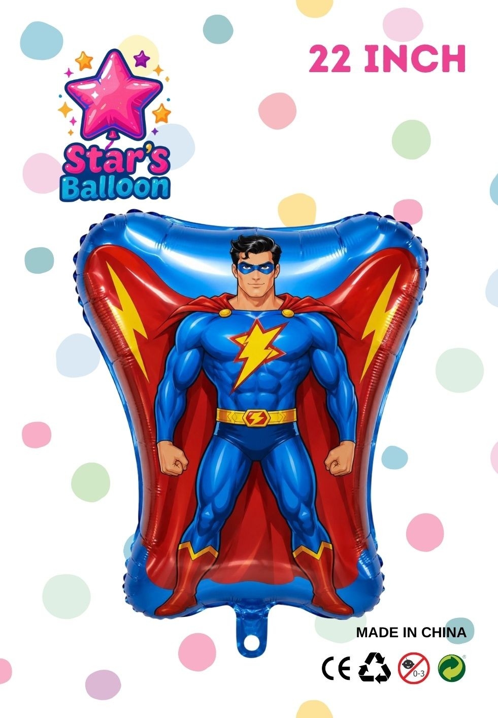 Toptan Star’s Balloon Karakterli Folyo Balon 22 inç