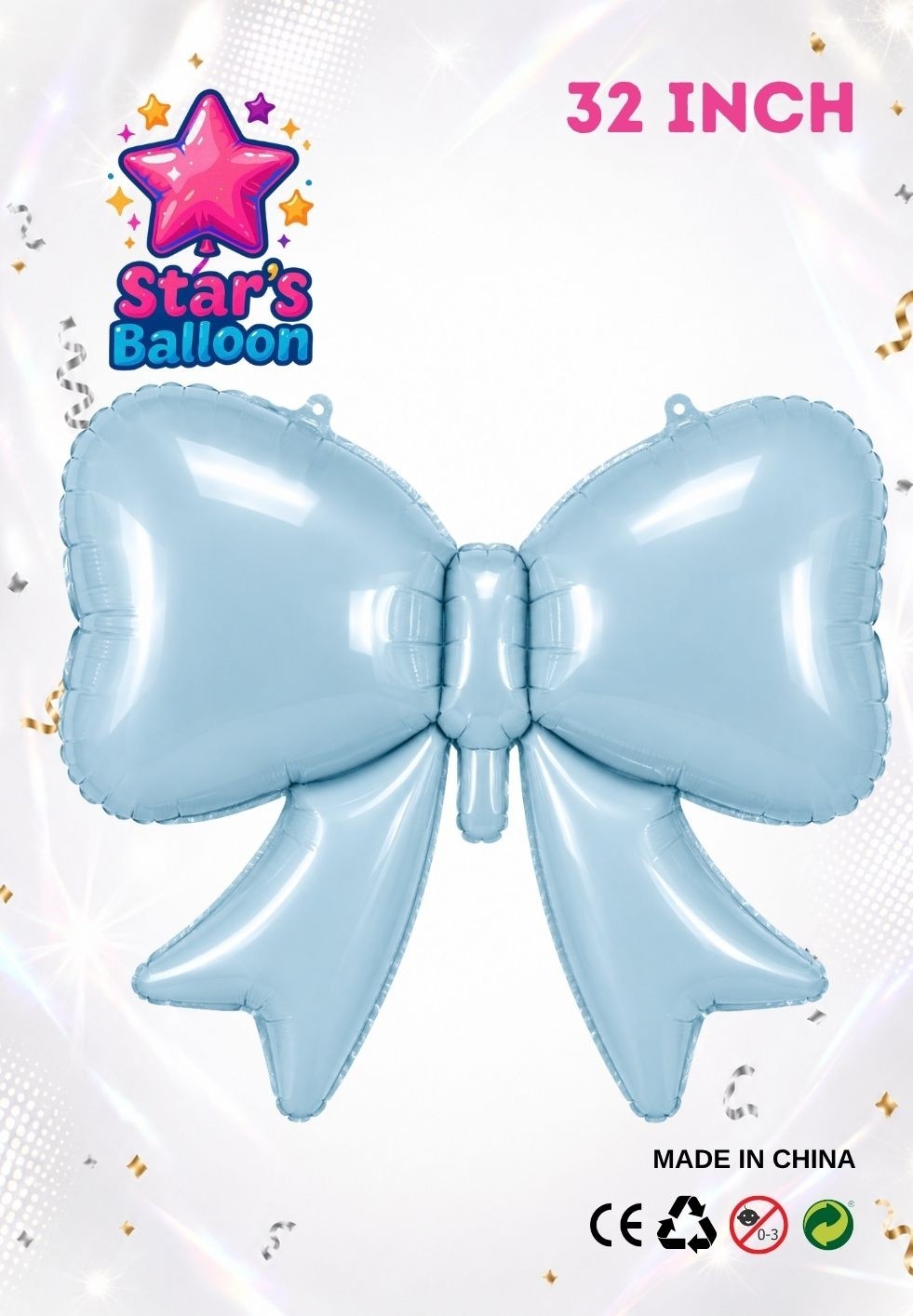 Toptan Star’s Balloon Fiyonk Folyo Balon 32 inç