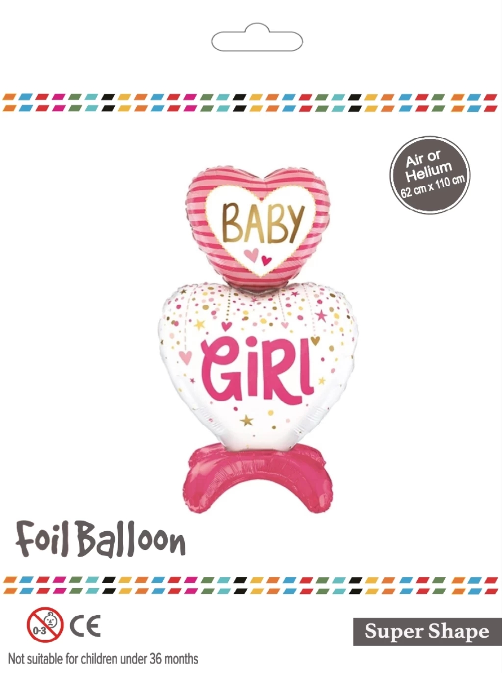 Toptan%20Ayaklı%20Baby%20Girl%20Cinsiyet%20Partisi%20Folyo%20Balon%20110%20cm