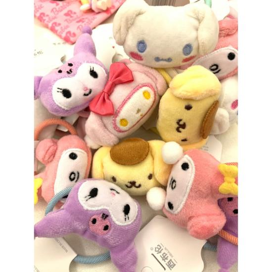 Toptan Sanrio Peluş Lastik Toka Tekli
