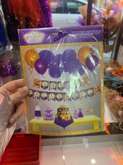 Toptan Happy Halloween Banner
