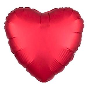 Toptan 18 inç Kırmızı Kalp Folyo Balon